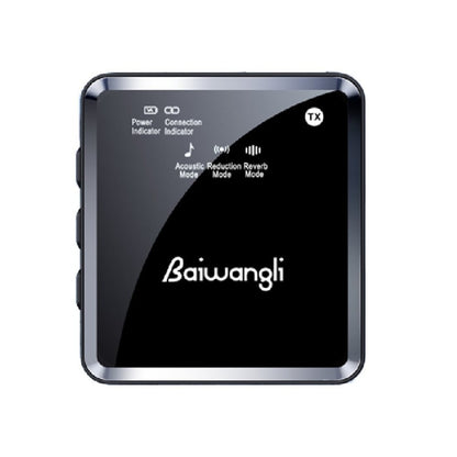 BAIWANGLI SX39 Single Wireless Lavalier Microphone – 1 Transmitter & 1 Receiver | Type C