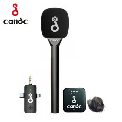 Candc Interview Single Wireless Microphone – 1 Transmitter & 1 Receiver