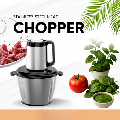 3l Electric Meat Grinder & Food Chopper