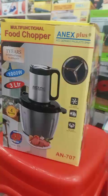 3l Electric Meat Grinder & Food Chopper